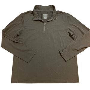 Ten Thousand 1/4 Zip Mens Size Medium Black Base Layer Thermal Pullover Outdoor